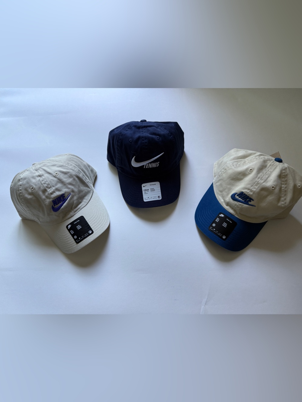 Nike Club Unstructured Futura Baseball Cap Khaki/Blue